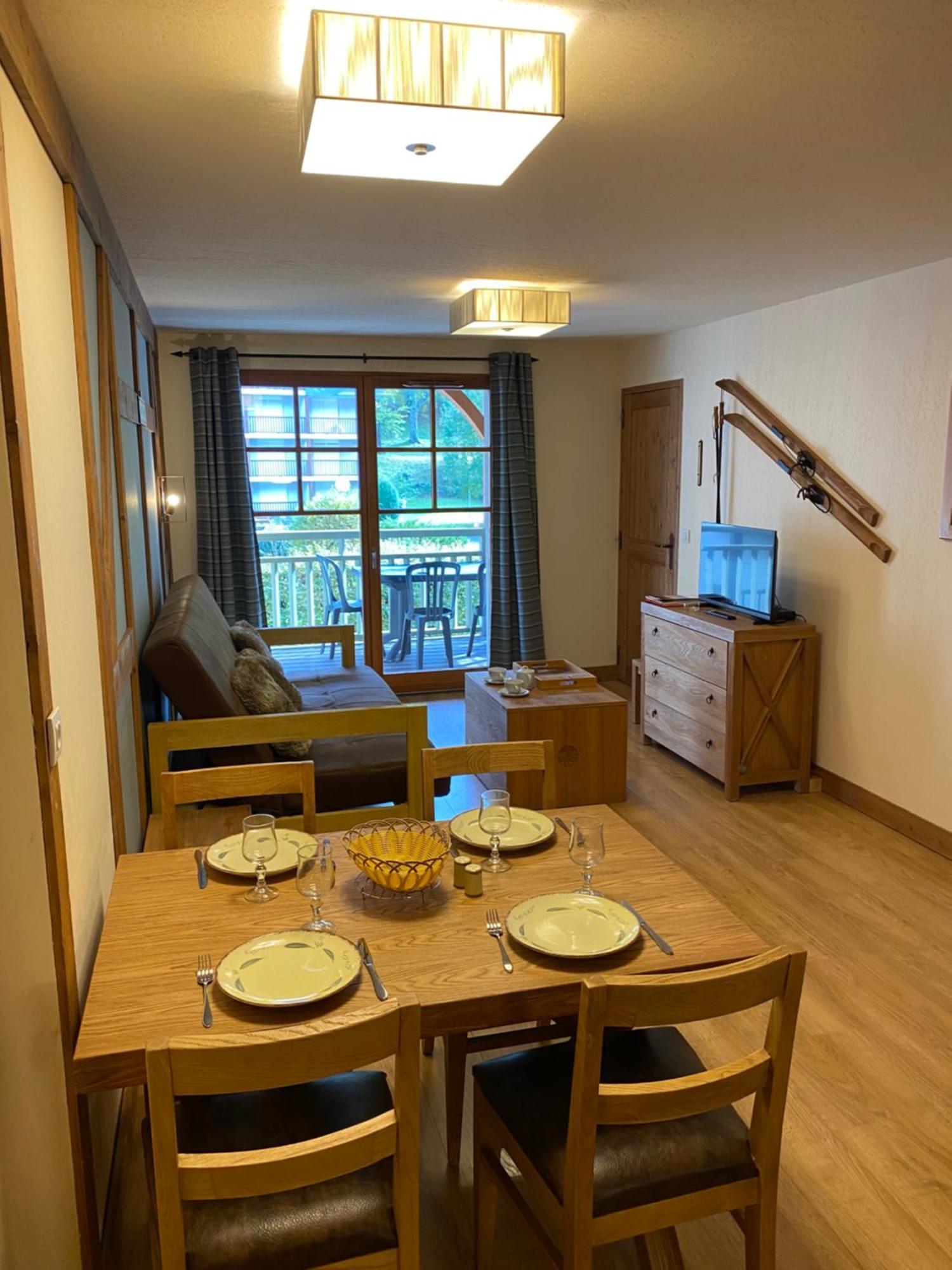 Appartement T2+Coin Nuit 6 Pers Residence De Cami Real Au Centre Du Village De Saint Lary Soulan Avec Piscine Interieure+ Sauna Et Hammam Екстериор снимка